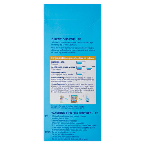 Front shot 4, Concentrated Laundry Powder 2kg