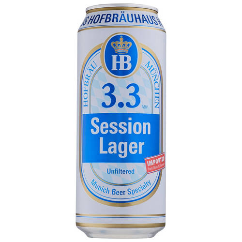 Front shot 3, Session Lager 4 Pack 500ml