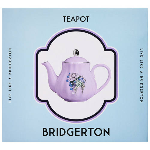 Front shot 3, Bridgerton Scalloped Tea Pot or Tea For One