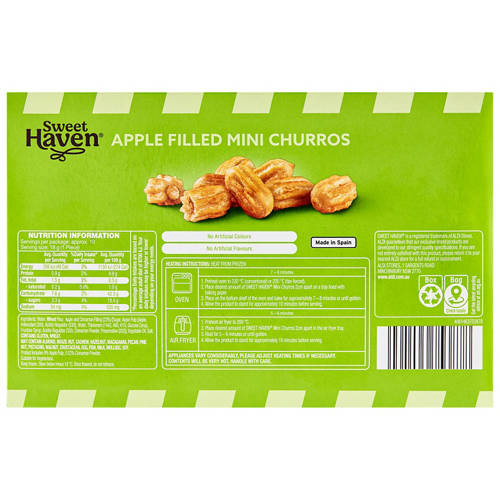 Front shot 3, Apple Filled Mini Churros 180g