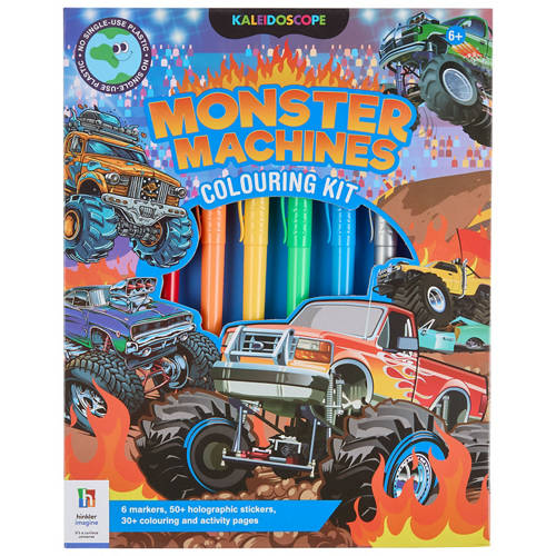 Front shot 1, Assorted Kaleidoscope Coloring