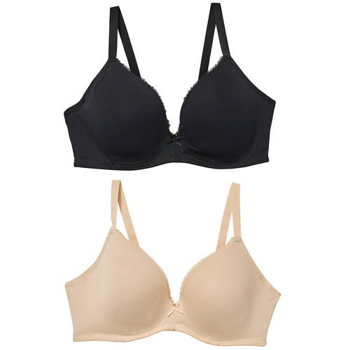 Group 1, Women's T-Shirt Bra 2 Pack