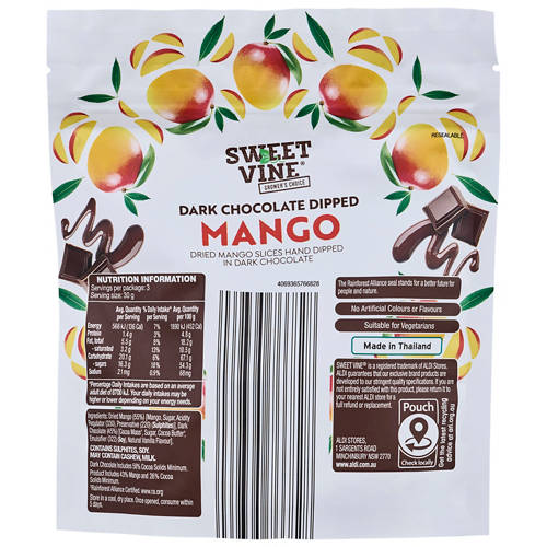 Front shot 2, White Chocolate Dipped Mango 90g