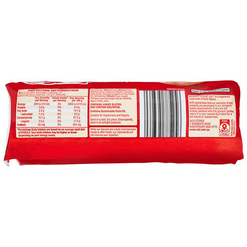 Front shot 2, Digestives 400g