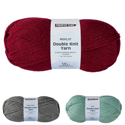 Group 1, Double Knit Yarn 100g