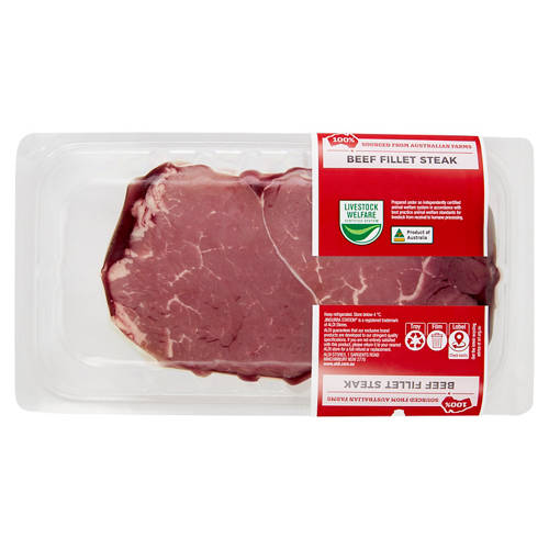 Front shot 2, Beef Eye Fillet Steak