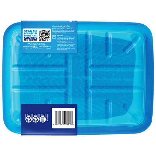 Front shot 2, Fresh Tasmanian Salmon Side Skin On 500g