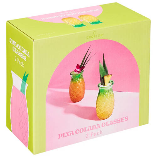 Front shot 2, Assorted Cocktail Glasses Gift Set 2 Pack