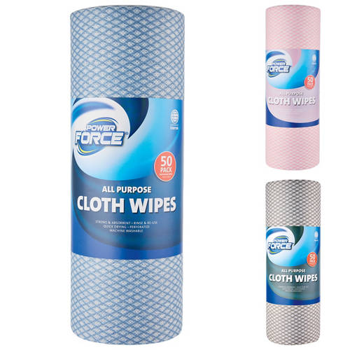 Group 1, Assorted Cloth Wipes on Roll