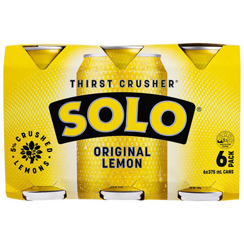 Front shot 2, Solo 6 Pack  375ml
