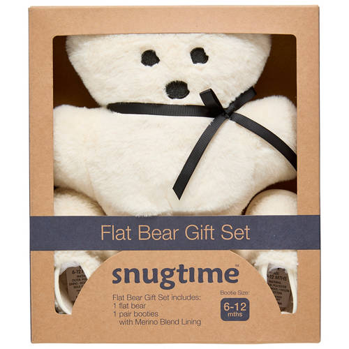 Flat Bear & Booties Gift Set Product Image Front shot 01
