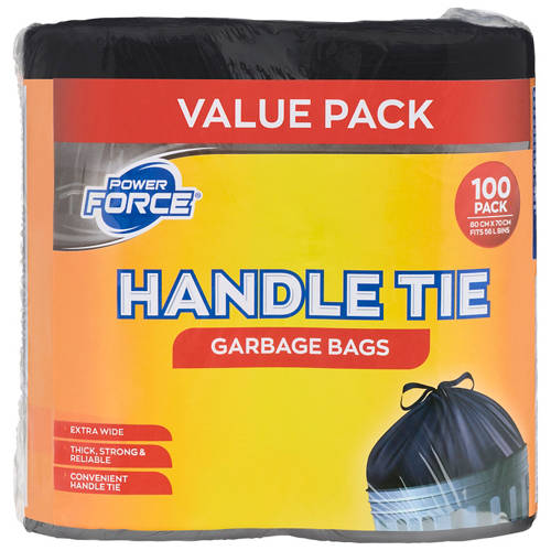 Front shot 2, Garbage Bags 100 Pack