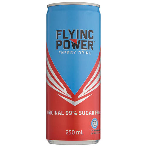 Front shot 3, Sugar Free Original Energy Drink 4 Pack 250ml