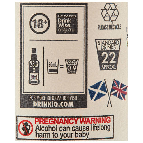 Nutrients 1, Whisky 700mL