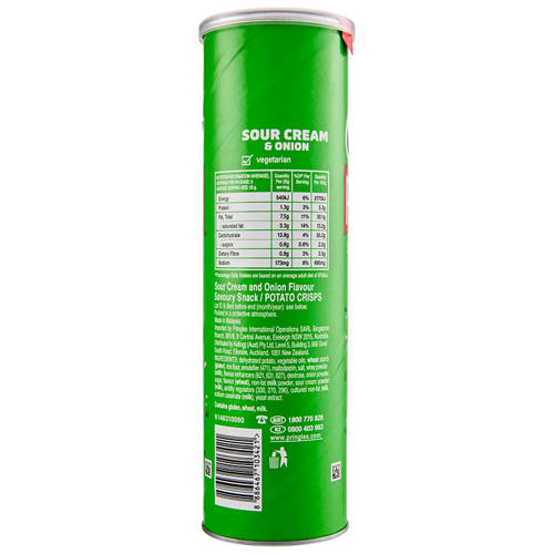 Front shot 3, Sour Cream & Onion Potato Chips 134g