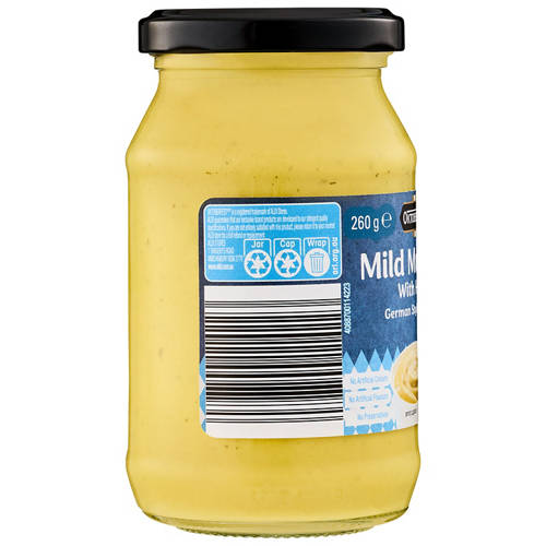 Front shot 3, German Style Mild Mustard with Herbs 260g