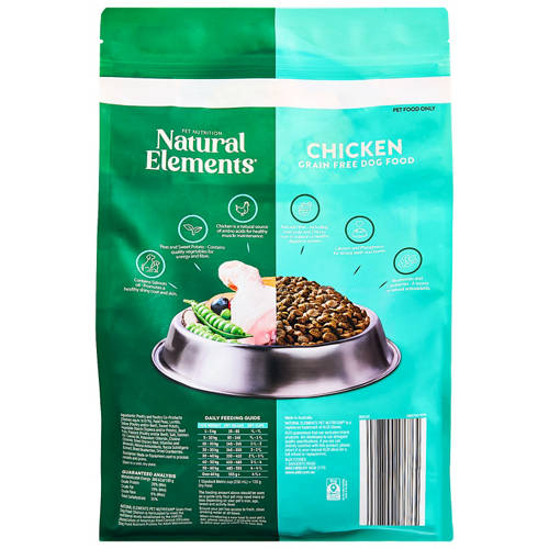 Front shot 3, Chicken Grain Free Dry Dog Food 2.5kg