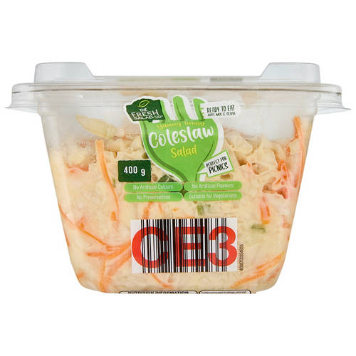 Front shot 3, Coleslaw Salad 400g