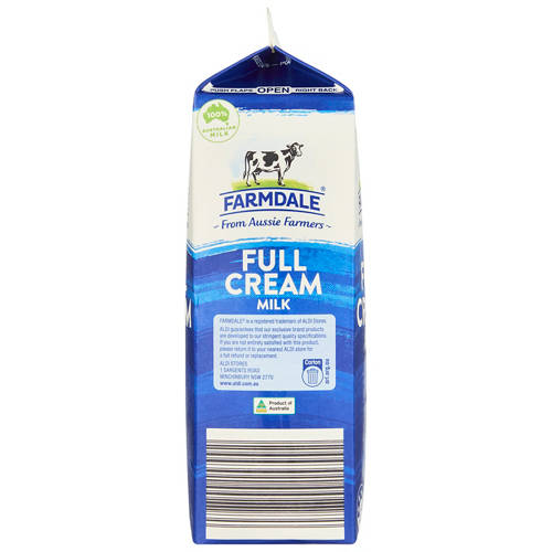 Front shot 3, Full Cream Milk 1L