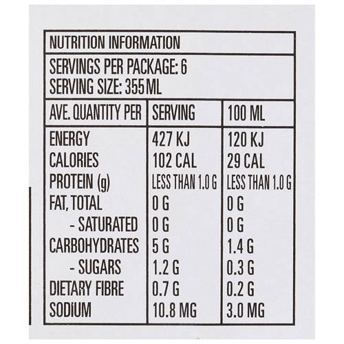 Nutrients 1, Lager 6 x 355ml