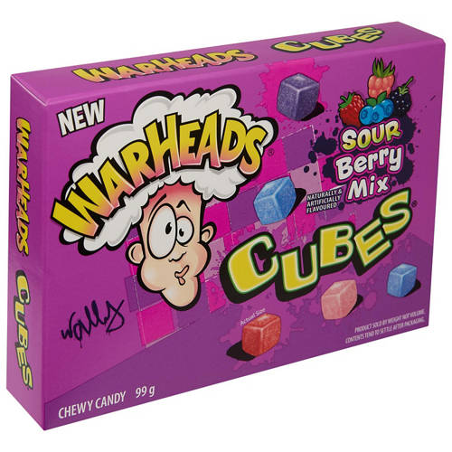 Sour Berry Cubes 99g Product Image Front shot 01