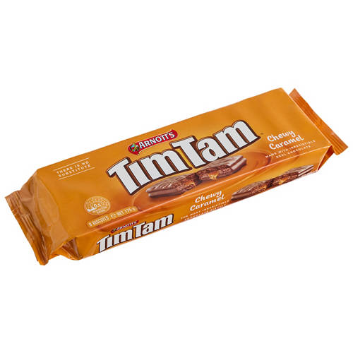 Tim Tam Chewy Caramel 175g Product Image Front shot 01