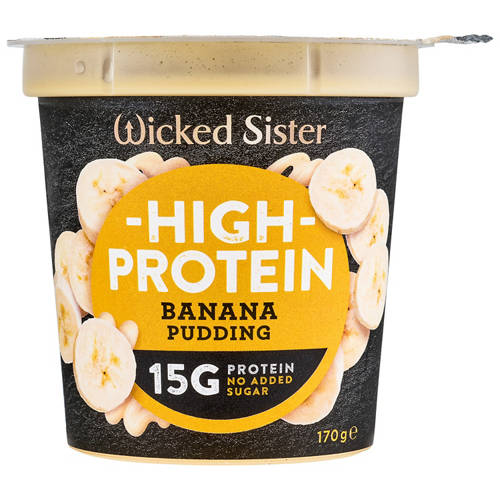 Front shot 2, Banana Protein Pudding 170g