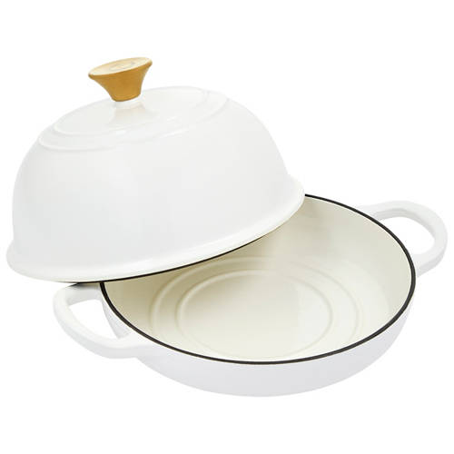 Front shot 2, Cast Iron Bread Baking Pots