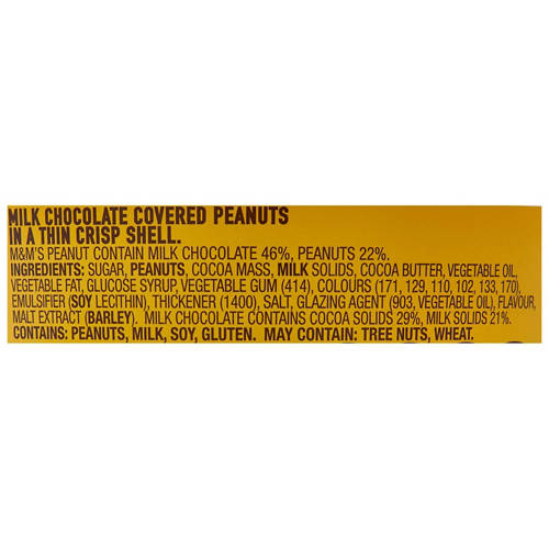 Ingredients 1, Peanut Bucket 575g