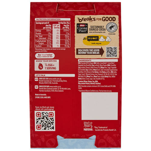 Front shot 3, Choc-O-Malt Loaded Eggs 200g