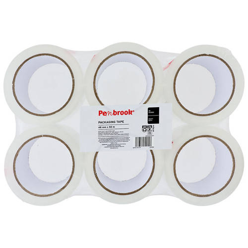 Front shot 2, Packaging Tape Dispenser or Tape 6 Pack