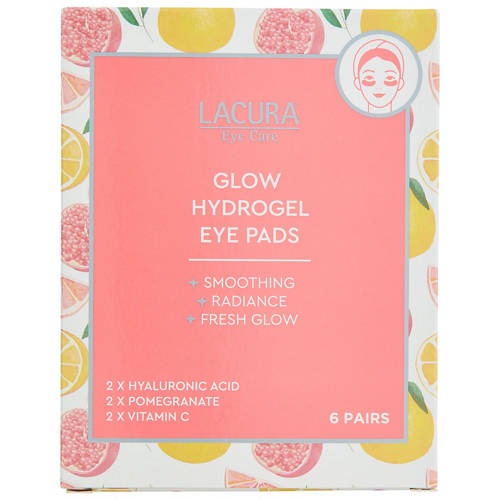 Front shot 2, Glow Hydrogel Eye Pads 6 Pack