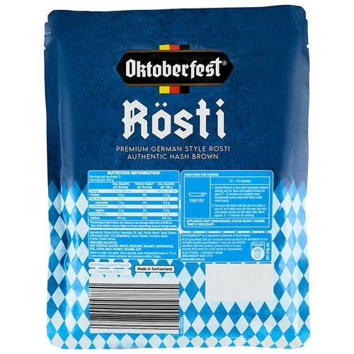Front shot 2, Potato Rosti 500g