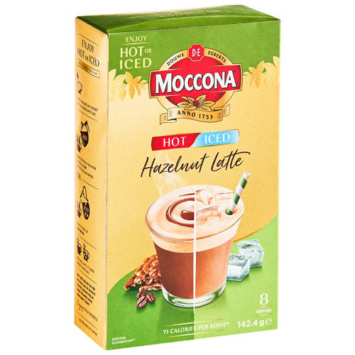 Front shot 1, Hot/Iced Coffee Vanilla Latte 8 Pack 142.4g