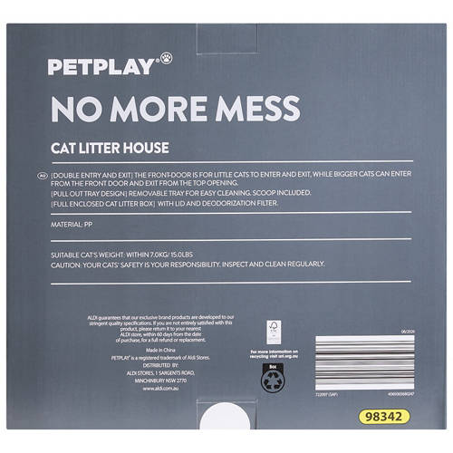 Front shot 4, Cat Litter House