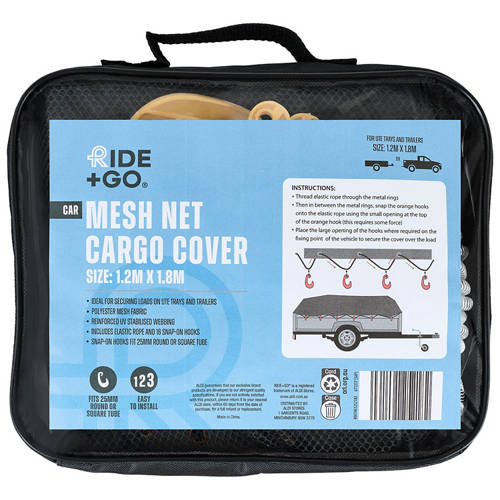 Front shot 2, Cargo Nets 1.2m x 1.8m