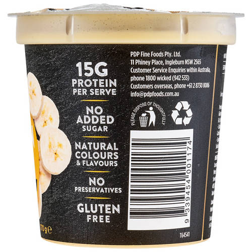 Front shot 3, Banana Protein Pudding 170g