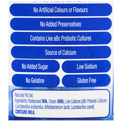 Ingredients 1, Pot Set Greek Style Yogurt 170g