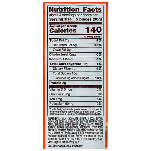 Nutrients 1, Dipped Pretzels 120g