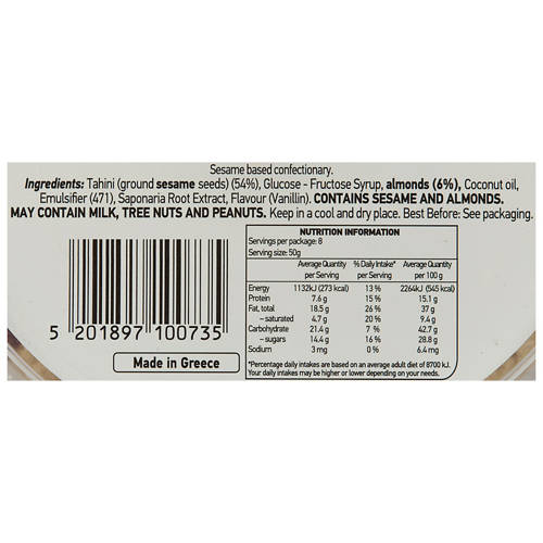 Nutrients 1, Halva 400g