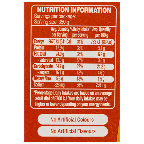 Nutrients 1, Satay Chicken with Rice Meal Kit 350g