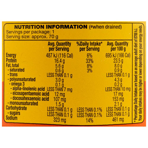 Nutrients 1, Yellowfin Tuna with Ginger and Soy 95g