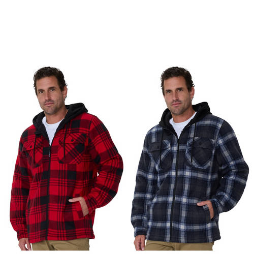 Group 1, Men's Sherpa Hooded Jacket