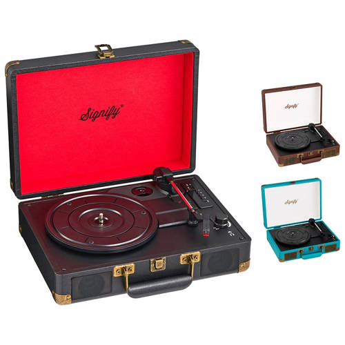 Group 1, Retro Turntable Briefcase