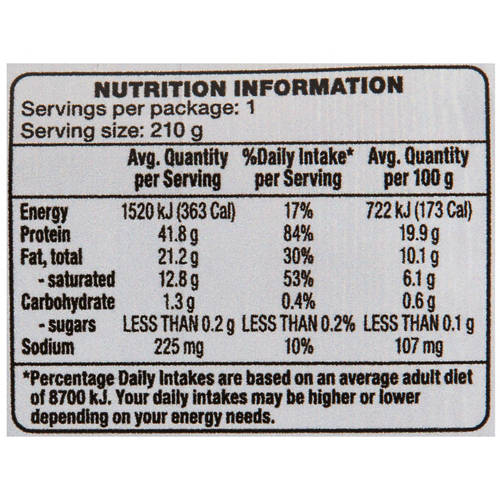 Nutrients 1, Herb & Garlic Butter Beef Rump 210g