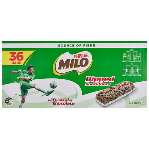 Front shot 2, Dipped Snack Bars 36 Pack