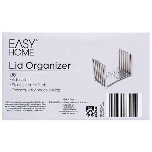 Front shot 4, Bakeware or Lid Organiser
