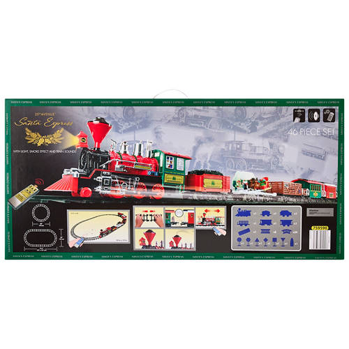 Front shot 4, Large Christmas Train Set