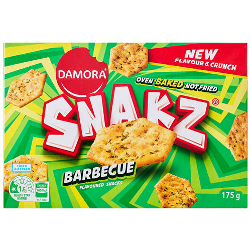 Front shot 2, Snakz BBQ 175g