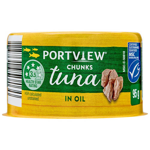 Front shot 2, Tuna Chunks in Oil 425g
